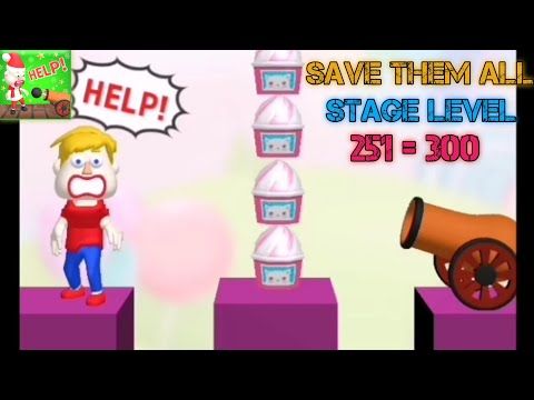 Video guide by Chaker Gamer: Save Them All! Level 251 #savethemall