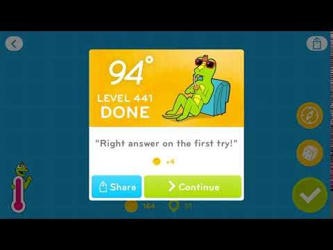 Video guide by RebelYelliex: 94 Degrees Level 441 #94degrees