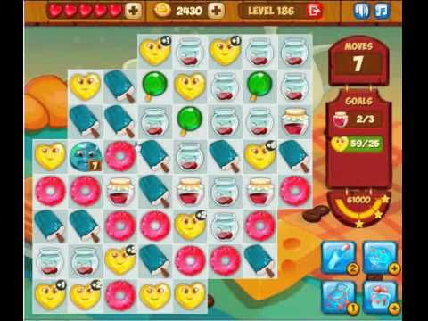 Video guide by Gamopolis: Candy Valley Level 186 #candyvalley