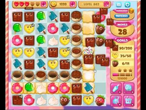 Video guide by Gamopolis: Candy Valley Level 883 #candyvalley