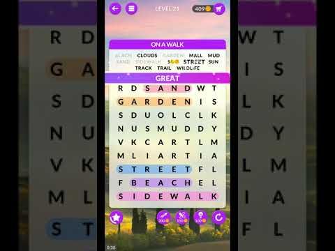 Video guide by ETPC EPIC TIME PASS CHANNEL: Wordscapes Search Level 21 #wordscapessearch