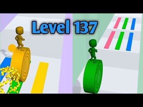 Video guide by Chain Gameplay: Rolls ! Level 137 #rolls
