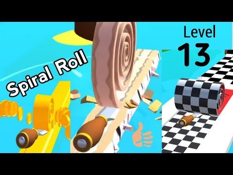 Video guide by Phone Games Daily: Spiral Roll Level 13 #spiralroll