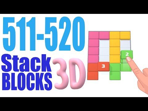 Video guide by Cat Shabo: Stack Blocks 3D Level 511 #stackblocks3d