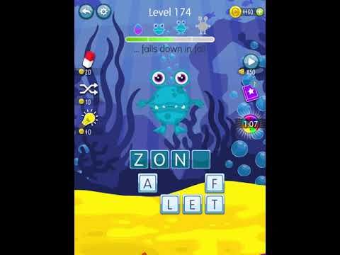 Video guide by Scary Talking Head: Word Monsters Level 174 #wordmonsters