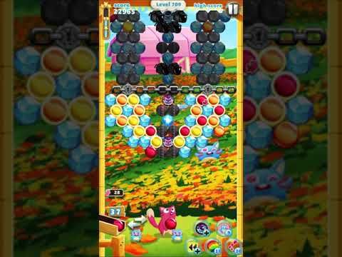 Video guide by IOS Fun Games: Bubble Mania Level 709 #bubblemania