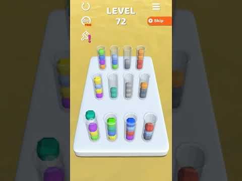 Video guide by HRAX Gaming: Sort It 3D Level 72 #sortit3d