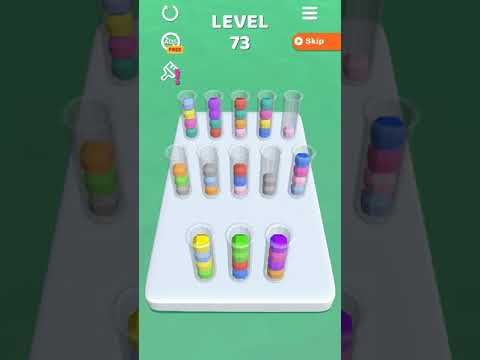 Video guide by HRAX Gaming: Sort It 3D Level 73 #sortit3d