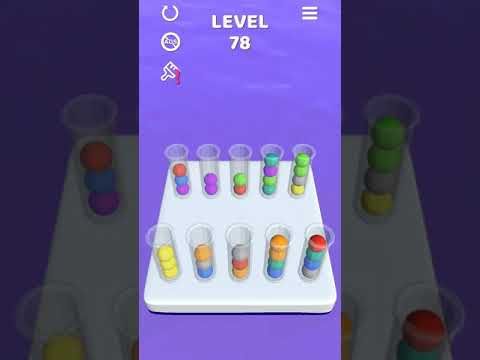 Video guide by HRAX Gaming: Sort It 3D Level 78 #sortit3d