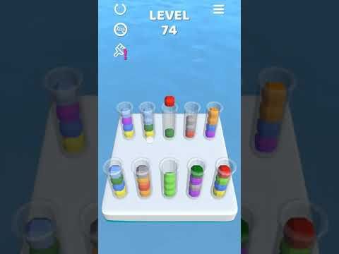 Video guide by HRAX Gaming: Sort It 3D Level 74 #sortit3d