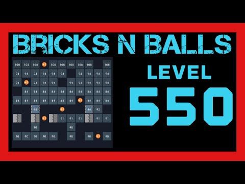 Video guide by Bricks N Balls: Bricks n Balls Level 550 #bricksnballs