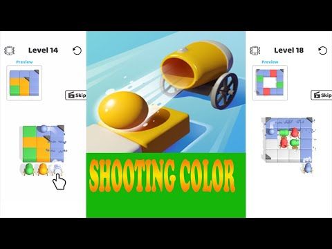 Video guide by Latest & Trending Games: Shooting Color Level 1-50 #shootingcolor