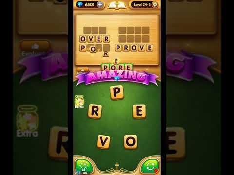 Video guide by ETPC EPIC TIME PASS CHANNEL: Bible Word Puzzle Chapter 24 - Level 8 #biblewordpuzzle