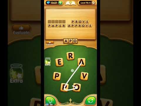 Video guide by ETPC EPIC TIME PASS CHANNEL: Bible Word Puzzle Chapter 96 - Level 4 #biblewordpuzzle