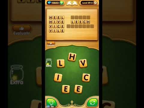 Video guide by ETPC EPIC TIME PASS CHANNEL: Bible Word Puzzle Chapter 89 - Level 5 #biblewordpuzzle