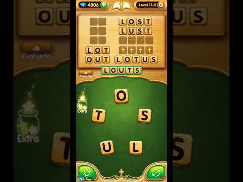 Video guide by ETPC EPIC TIME PASS CHANNEL: Bible Word Puzzle Chapter 17 - Level 2 #biblewordpuzzle