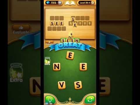 Video guide by ETPC EPIC TIME PASS CHANNEL: Bible Word Puzzle Chapter 28 - Level 4 #biblewordpuzzle