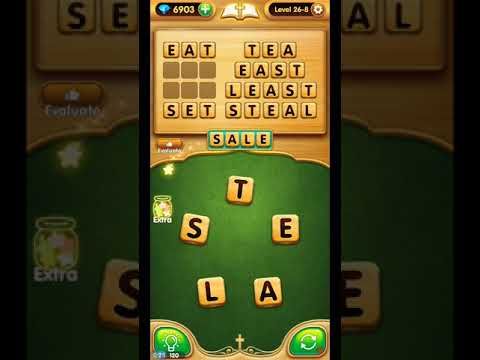 Video guide by ETPC EPIC TIME PASS CHANNEL: Bible Word Puzzle Chapter 26 - Level 8 #biblewordpuzzle