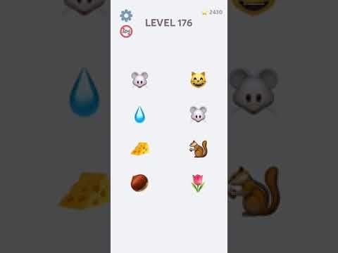 Video guide by Gaming 99: Emoji Puzzle! Level 176 #emojipuzzle