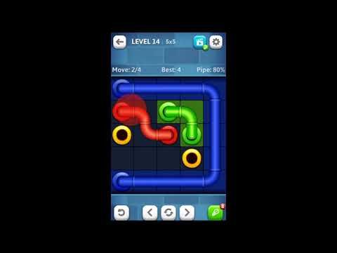 Video guide by Futzi's Game Palace: Line Puzzle: Pipe Art Level 14 #linepuzzlepipe