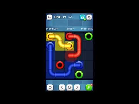 Video guide by Futzi's Game Palace: Line Puzzle: Pipe Art Level 19 #linepuzzlepipe
