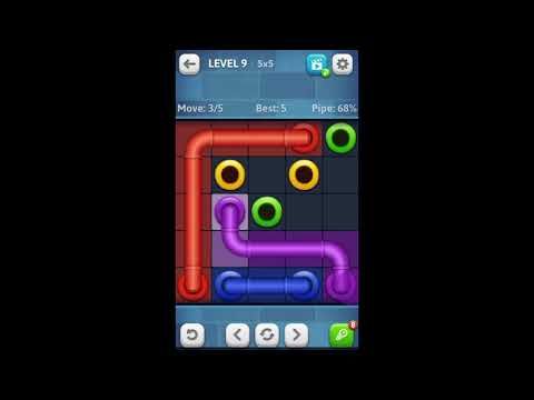Video guide by Futzi's Game Palace: Line Puzzle: Pipe Art Level 9 #linepuzzlepipe