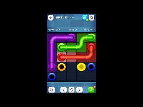 Video guide by Futzi's Game Palace: Line Puzzle: Pipe Art Level 13 #linepuzzlepipe