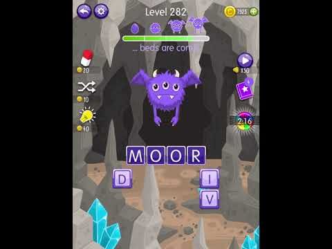 Video guide by Scary Talking Head: Word Monsters Level 282 #wordmonsters