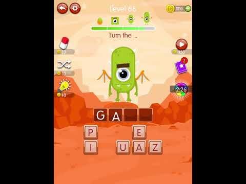 Video guide by Scary Talking Head: Word Monsters Level 68 #wordmonsters