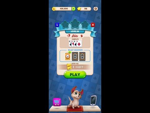 Video guide by Android Games: Solitaire Pets Adventure Level 56 #solitairepetsadventure