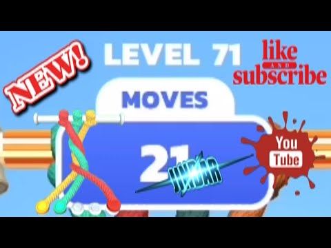 Video guide by JindaR MOBILE GAMES: Tangle Master 3D Level 71 #tanglemaster3d