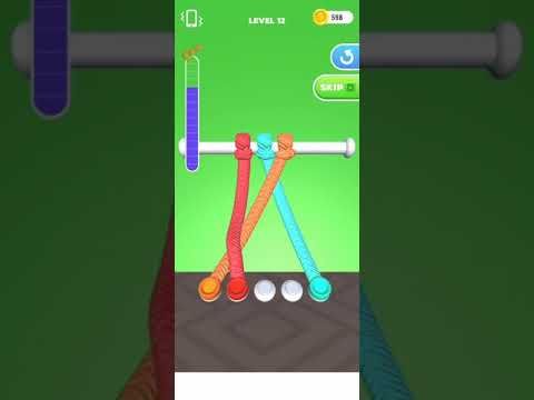 Video guide by Chaker Gamer: Tangle Master 3D Level 12 #tanglemaster3d
