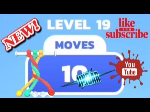 Video guide by JindaR MOBILE GAMES: Tangle Master 3D Level 19 #tanglemaster3d
