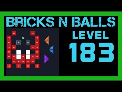 Video guide by Bricks N Balls: Bricks n Balls Level 183 #bricksnballs