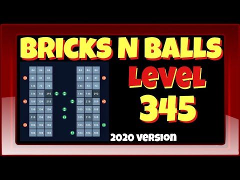Video guide by Bricks N Balls: Bricks n Balls Level 345 #bricksnballs