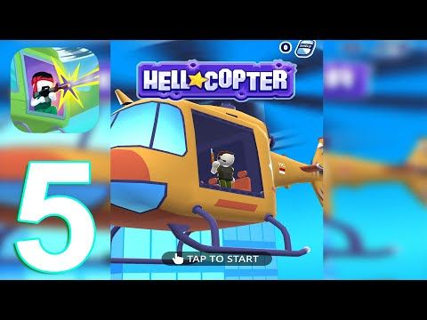 Video guide by Curse Mobile Gameplays: HellCopter Level 35-43 #hellcopter