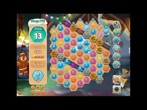 Video guide by fbgamevideos: Monster Busters: Ice Slide Level 178 #monsterbustersice
