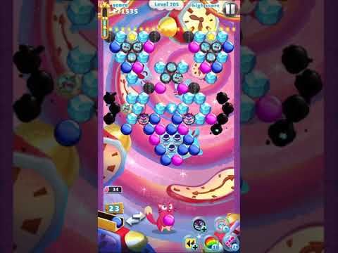 Video guide by IOS Fun Games: Bubble Mania Level 705 #bubblemania