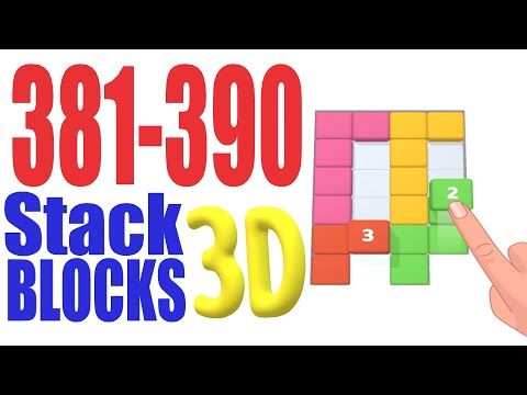 Video guide by Cat Shabo: Stack Blocks 3D Level 381 #stackblocks3d