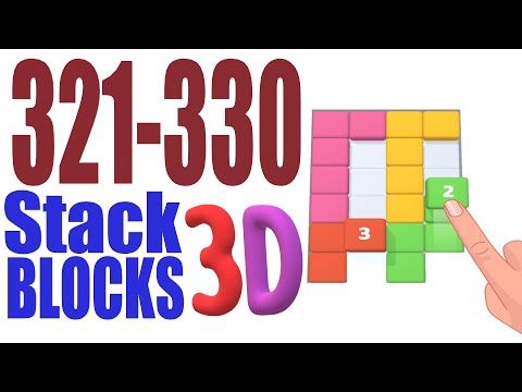 Video guide by Cat Shabo: Stack Blocks 3D Level 321 #stackblocks3d