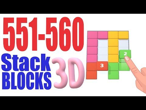 Video guide by Cat Shabo: Stack Blocks 3D Level 551 #stackblocks3d