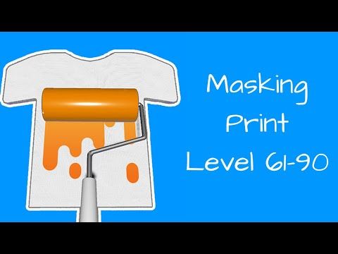 Video guide by Bigundes World: Masking Print Level 61-90 #maskingprint