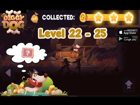 Video guide by Android Gaming with Ashraf: My Diggy Dog 2 Level 22 #mydiggydog