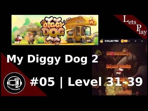 Video guide by Holles Casual Gaming: My Diggy Dog 2 Level 31-39 #mydiggydog