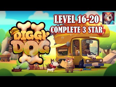 Video guide by BaDaLa GaminG: My Diggy Dog 2 Level 16-20 #mydiggydog