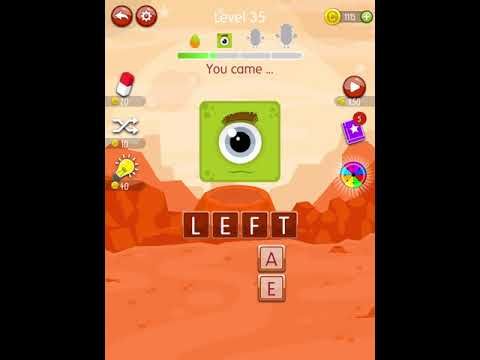 Video guide by Scary Talking Head: Word Monsters Level 35 #wordmonsters