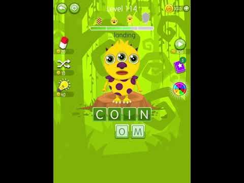 Video guide by Scary Talking Head: Word Monsters Level 114 #wordmonsters