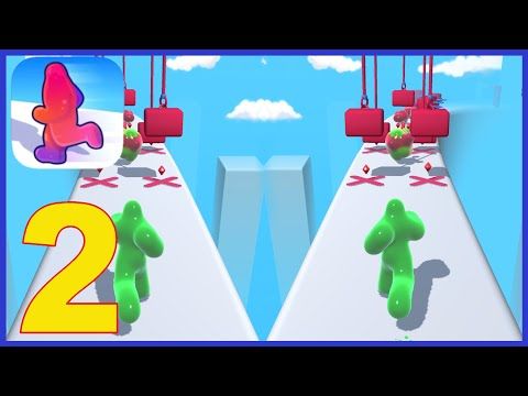 Video guide by iOS Android Play Games: Blob Runner 3D Level 11-20 #blobrunner3d
