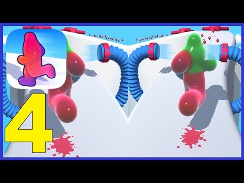 Video guide by iOS Android Play Games: Blob Runner 3D Level 31-40 #blobrunner3d