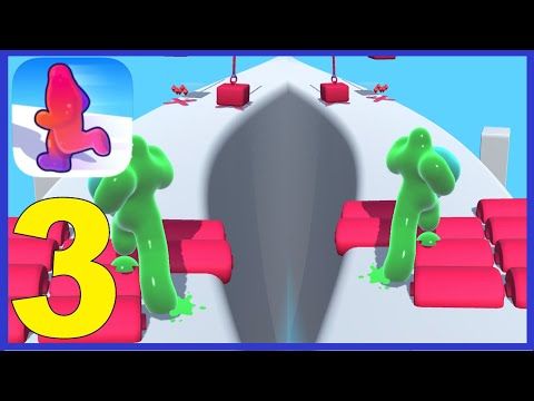 Video guide by iOS Android Play Games: Blob Runner 3D Level 21-30 #blobrunner3d